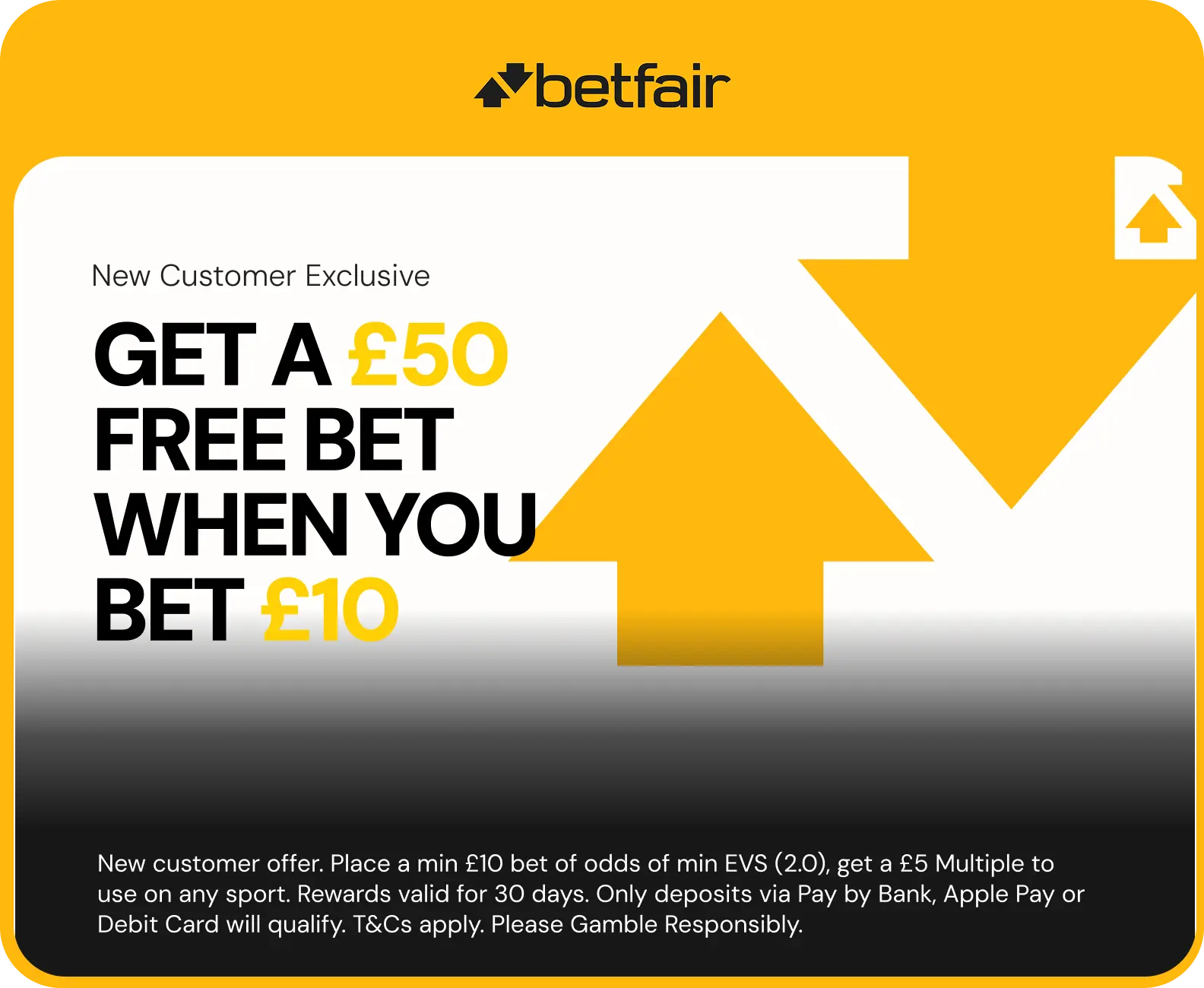 Betfair offer