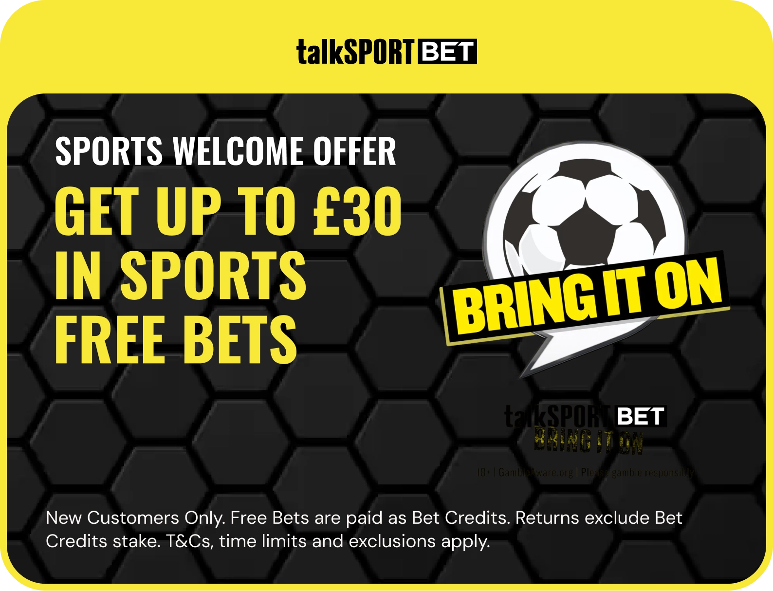 talkSPORT Bet offer